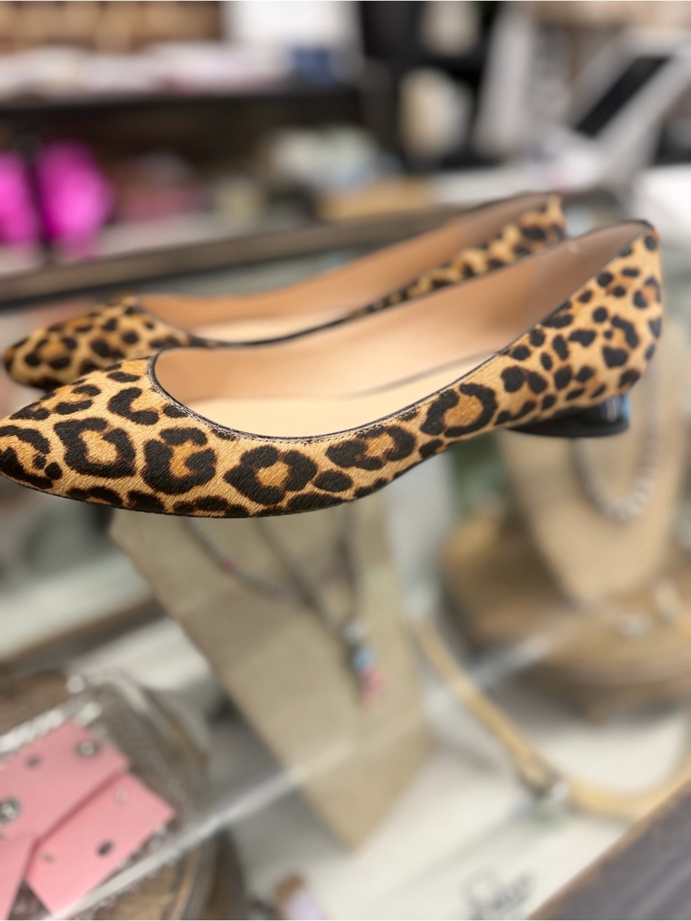 kate spade Leopard Print Ballet Flats - Tan & Black - Picture 5 of 6